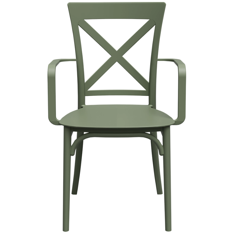 poltrona-de-plastico-cross-verde